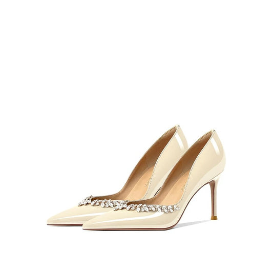 Jolie Crystal Embellished Pumps