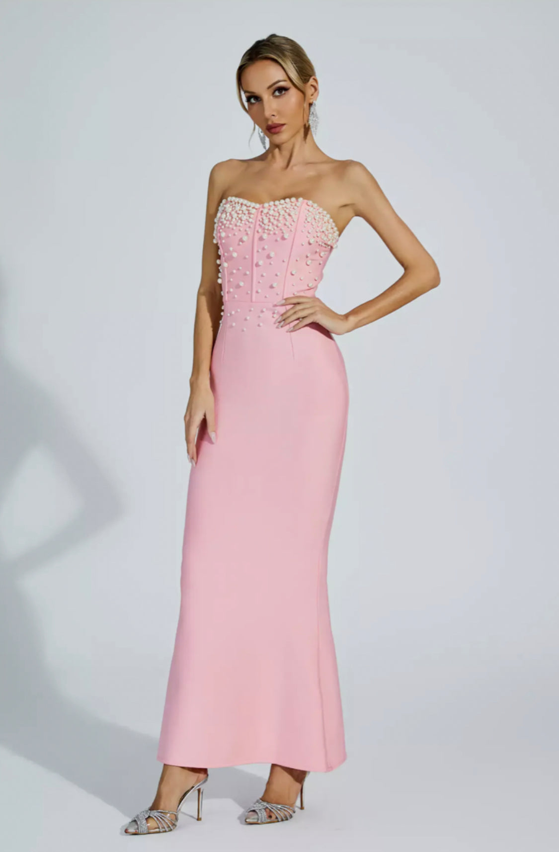 Rebekah Pearl maxi dress