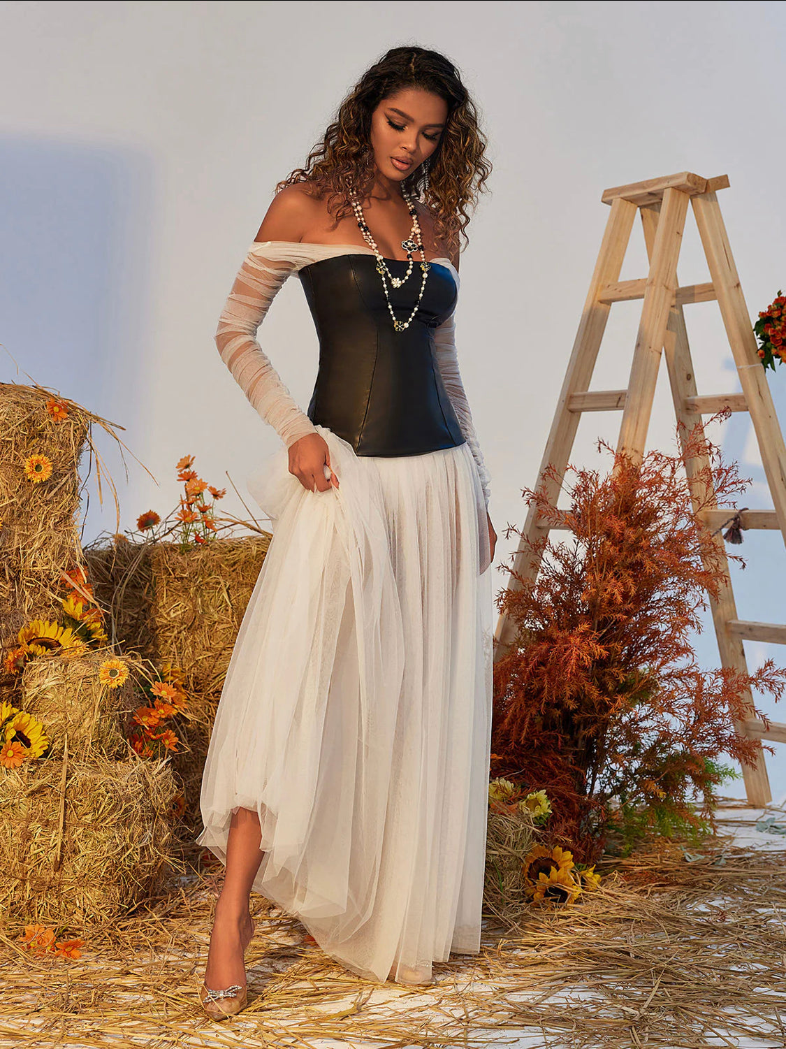 Themy Tulle maxi dress (8210138497262)