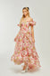 Genevieve floral maxi dress