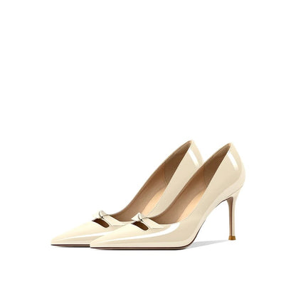 Ivory Patent Bow Pumps