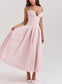 Lady strapless midi dress