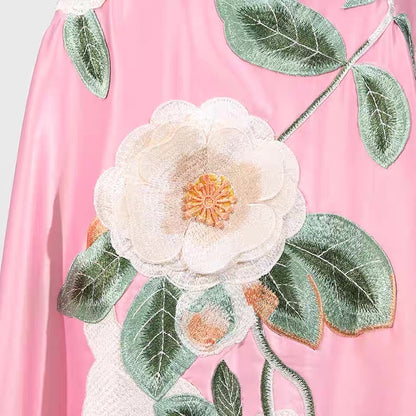 Soleil Blossom A-Line Mini Dress