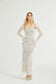 White Lace maxi dress