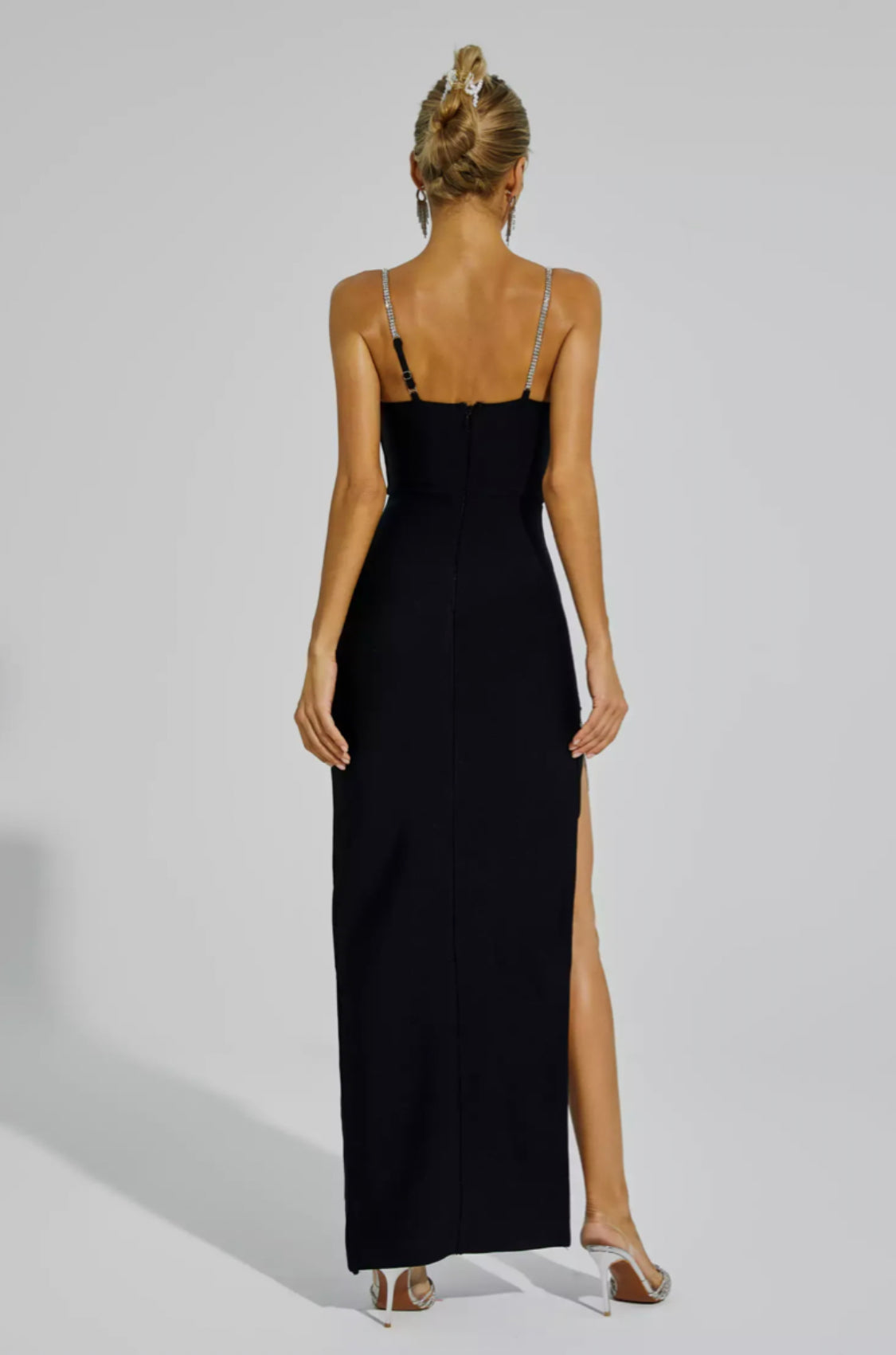 Fafa crystal maxi dress