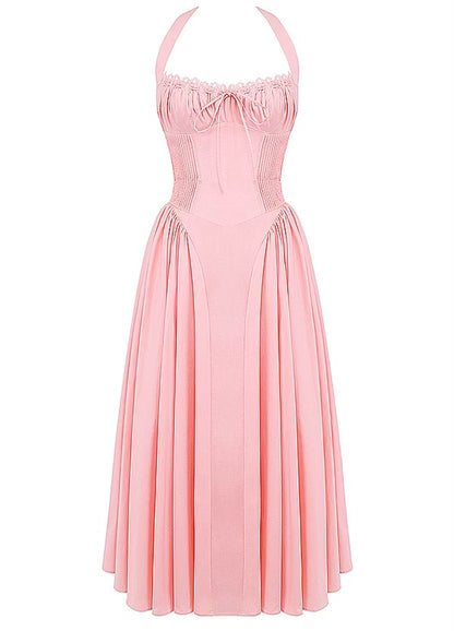 Adabella pink midi dress
