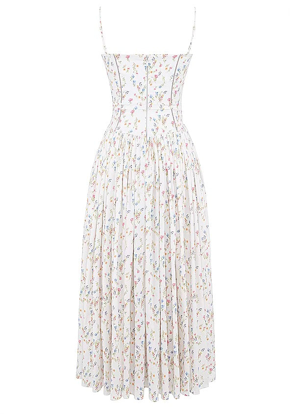 Ysabella floral maxi dress