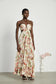 Adriana floral maxi dress