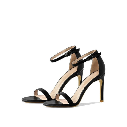 Classic black Strap Heels