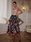 Amory flower Maxi skirt