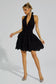 Landry black mini dress