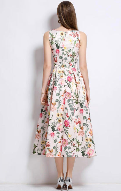 Jardin Midi Dress