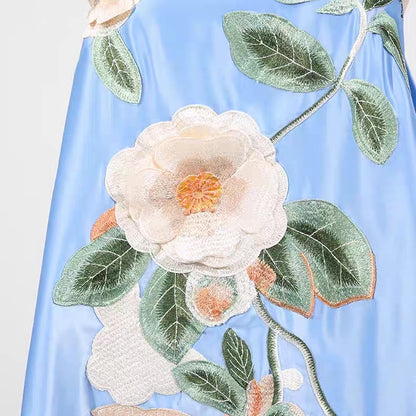 Soleil Blossom A-Line Mini Dress