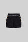 Black tweed shorts (8284721217774)