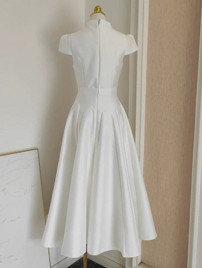 Renée Vintage Pleated Midi Dress