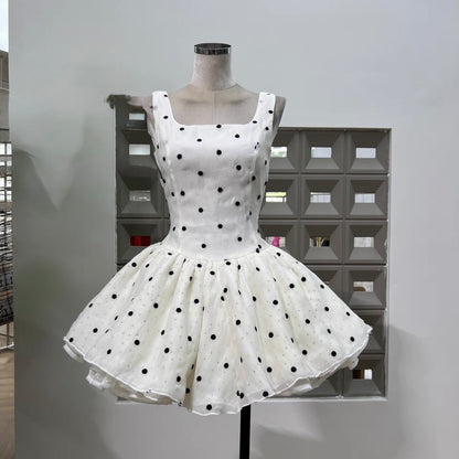 Colette Polka Dot Mini Dres