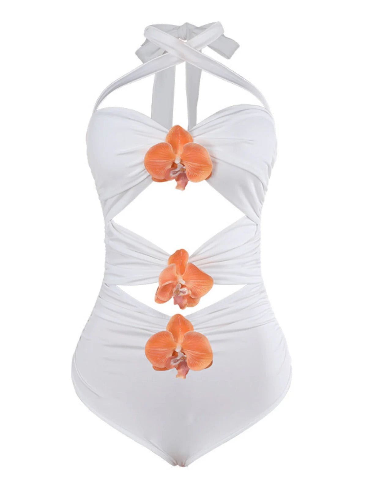 Allie flower beach/swim set