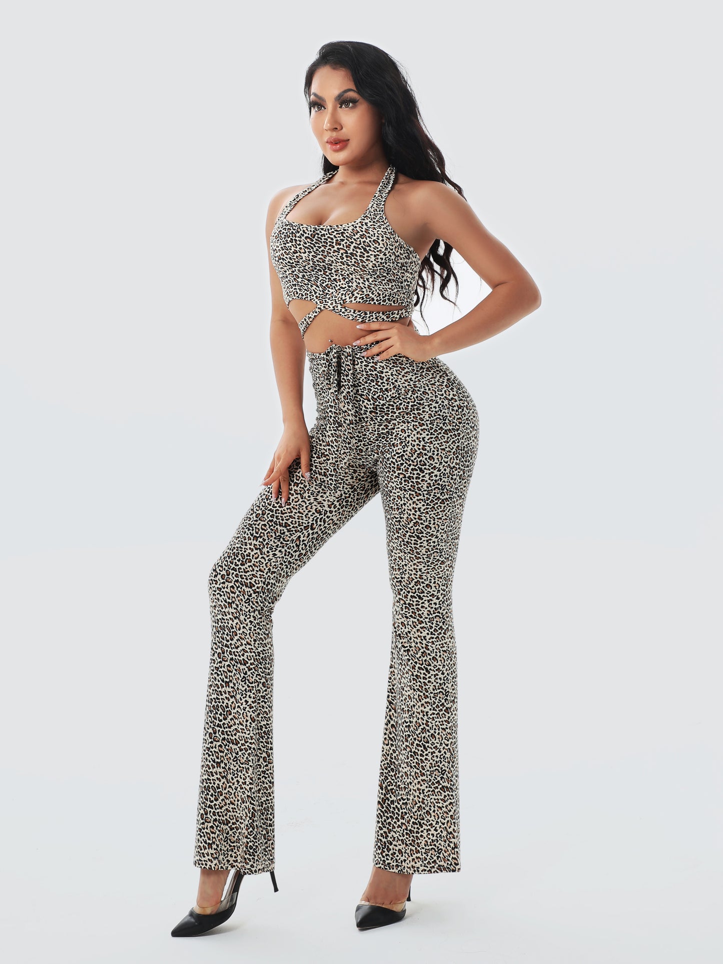 Ari leopard print set (8270759395566)