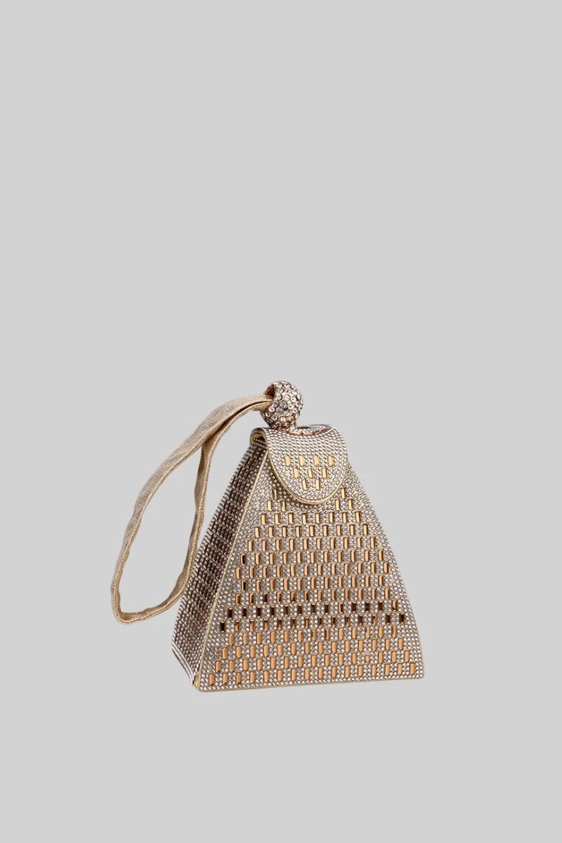 Triangle metallic bag (8306286985454)