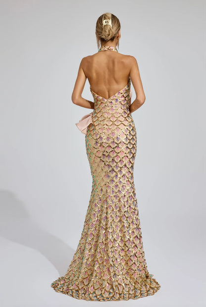 Mariposa sequin Gown