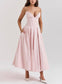 Lady strapless midi dress