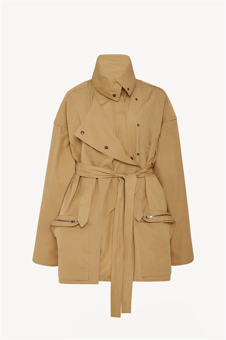 Sahara Belted Cotton Jacket