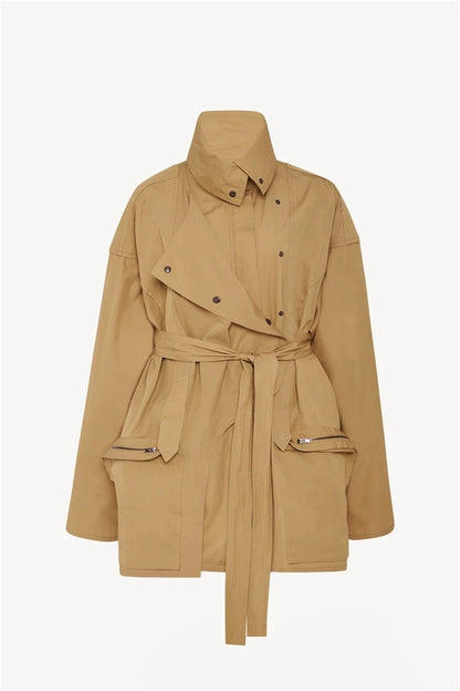 Sahara Belted Cotton Jacket