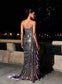 Feather|sequin maxi dress (8272080339182)