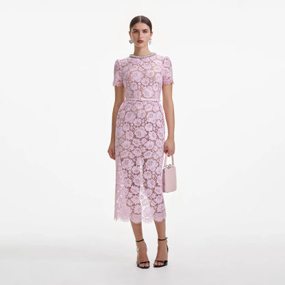 Rosalie Midi Lace Dress