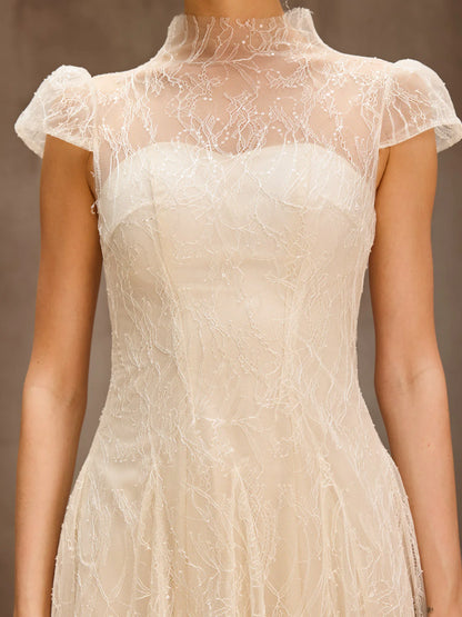 Veloria Lace Maxi Dress