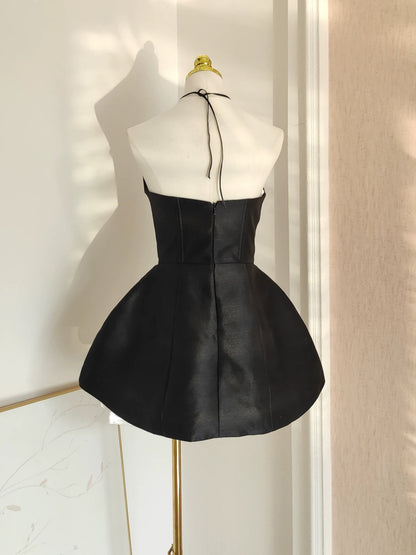 Rosa Petal Corset Mini Dress