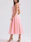 Adabella pink midi dress