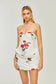 Sandrine floral mini dress