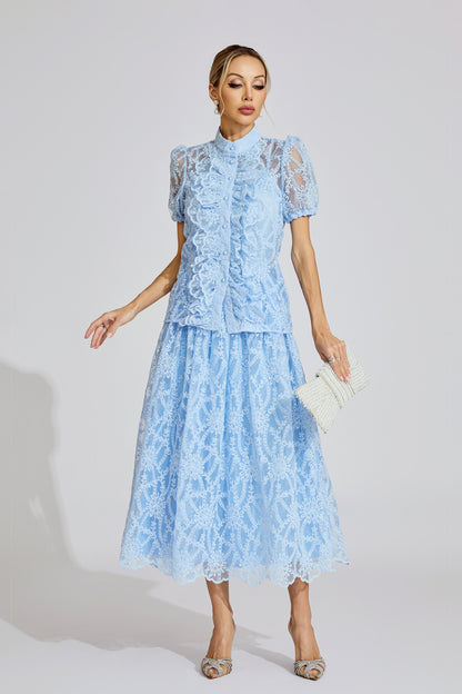 Celestine Lace Two-Piece Set