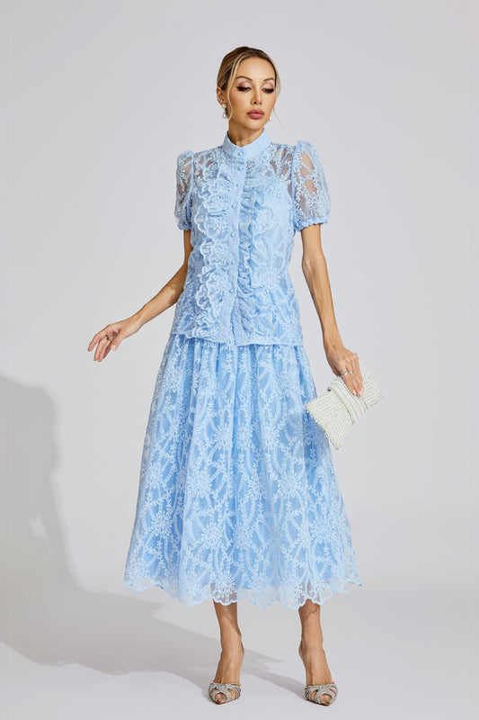 Celestine Lace Two-Piece Set