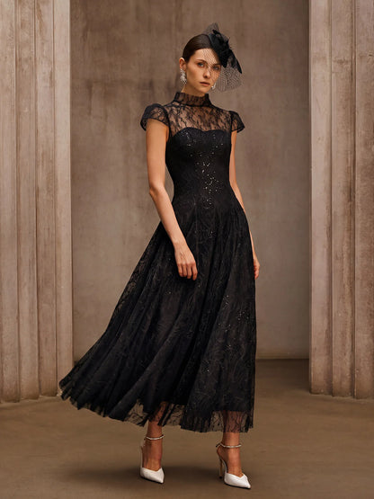Veloria Lace Maxi Dress