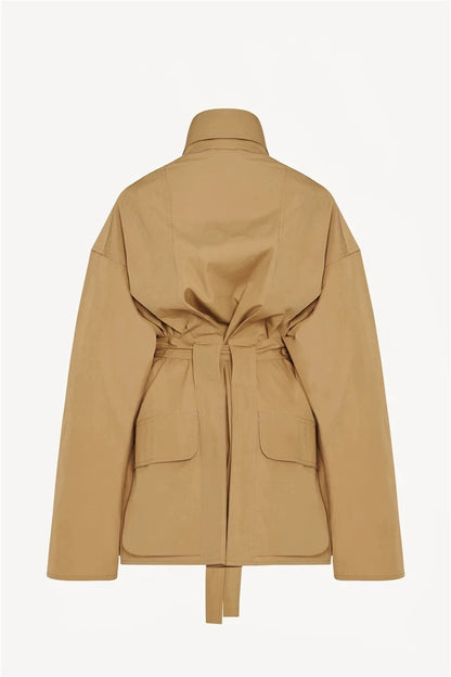 Sahara Belted Cotton Jacket