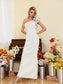 Eni Flower white maxi dress