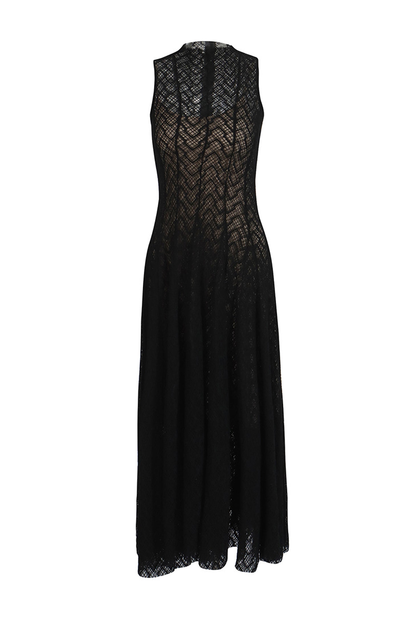 Margot Lace Illusion Gown