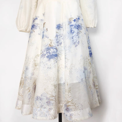 Vivienne Garden Ruffle Midi Set