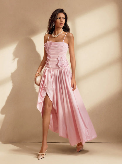 Soleil Flower Embellished Gown