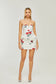 Sandrine floral mini dress