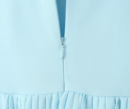 Céleste Pleated Bustier Gown
