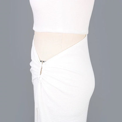 Liora Cutout Asymmetric Slit Dress