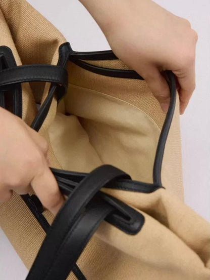Riviera Fold Canvas Tote Bag