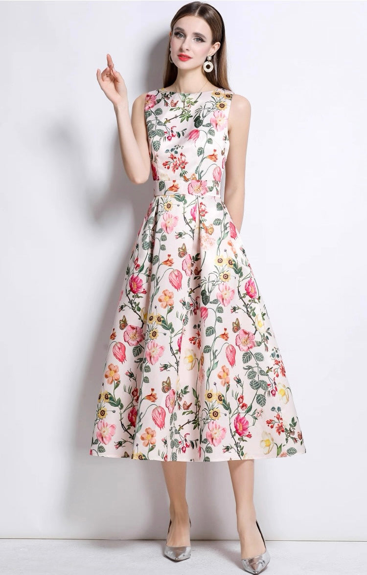 Jardin Midi Dress