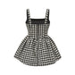 Lison houndstooth mini dress