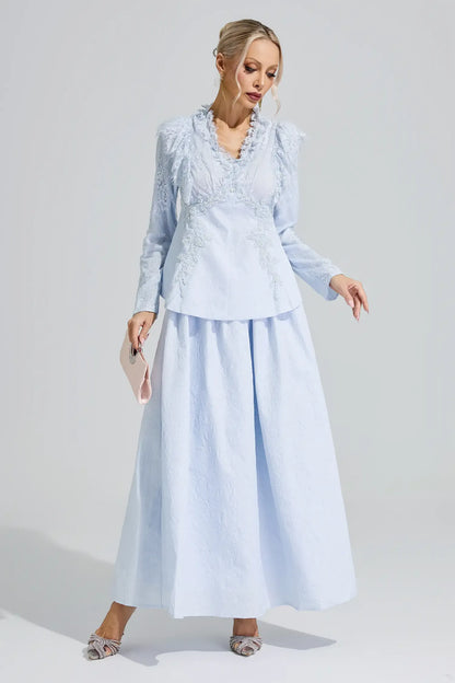 Aveline Lace Two-Piece Set