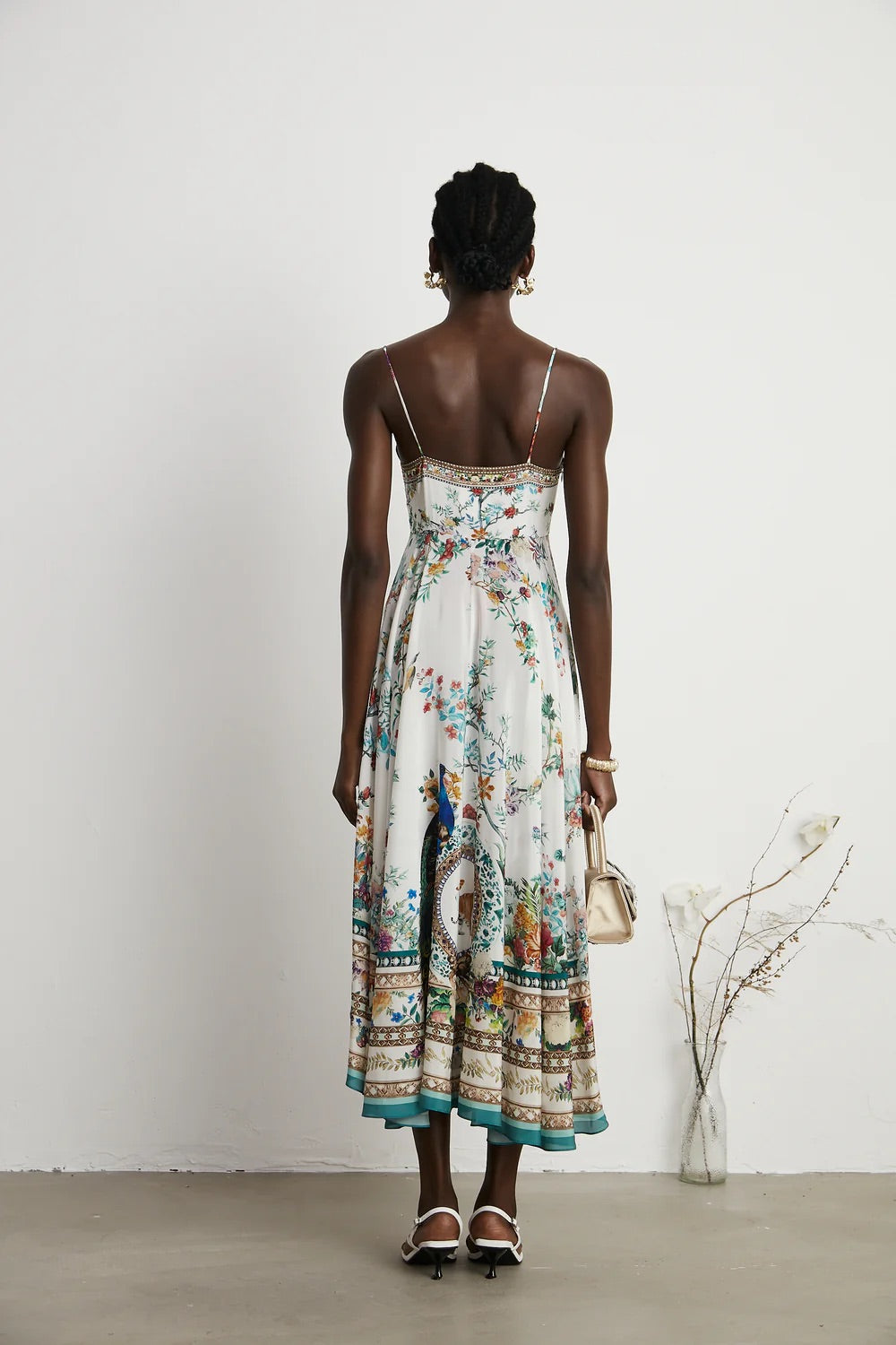 Philippine floral maxi dress