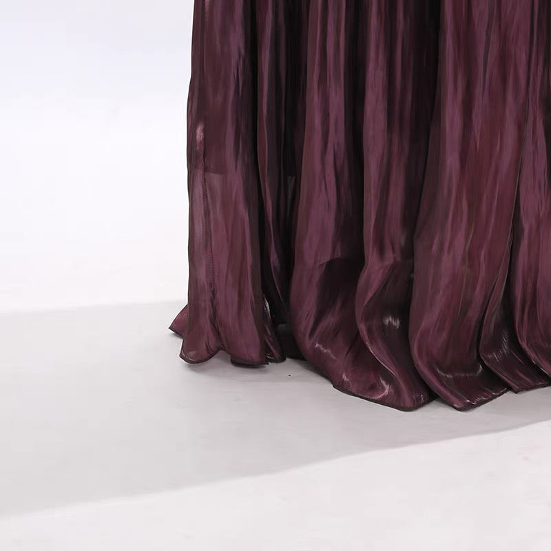 Vespera Pleated Maxi Dress